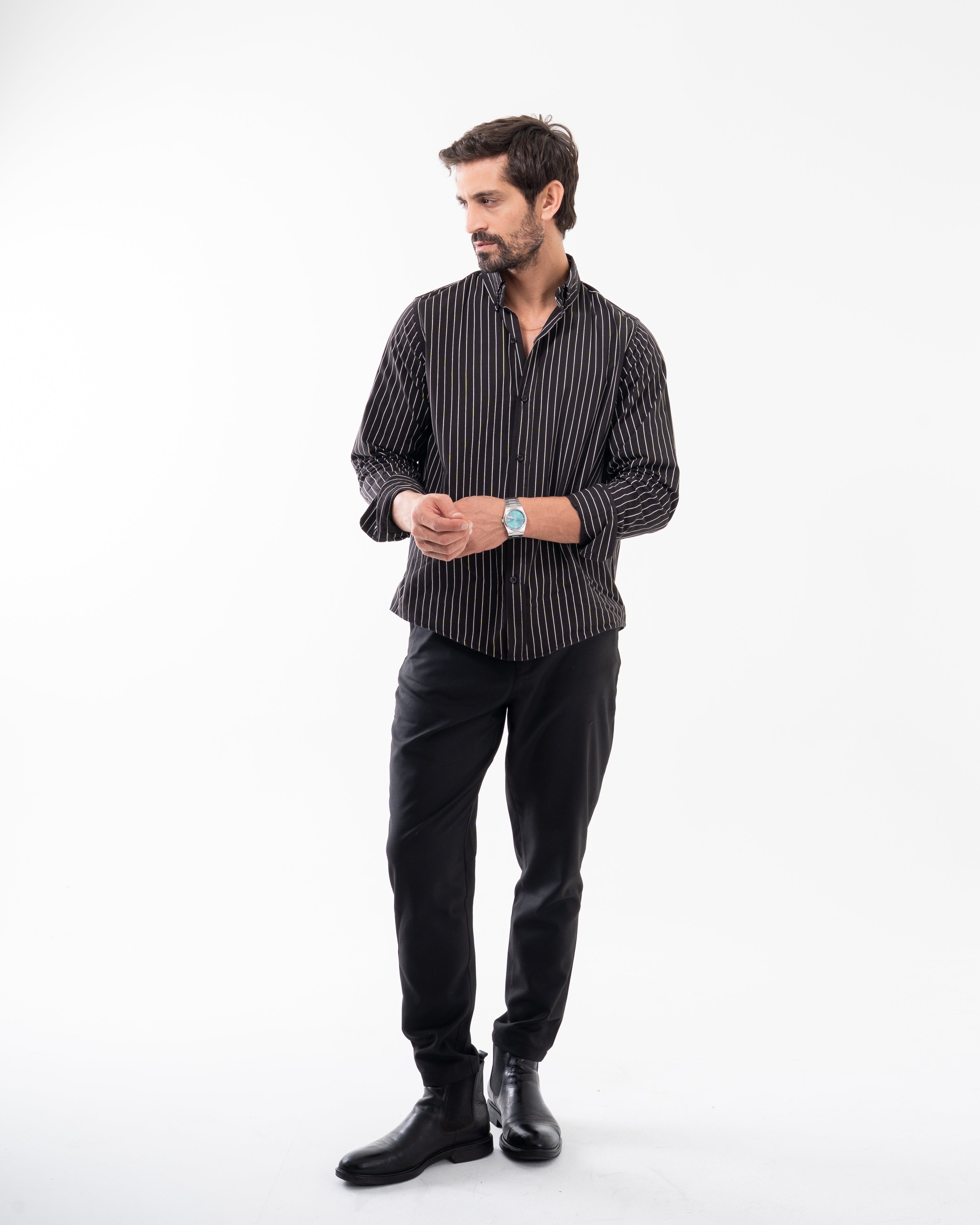 CLASSIC BLACK SHIRT + PANTS BUNDLE